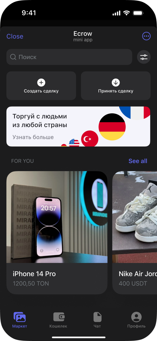 mobile app preview
